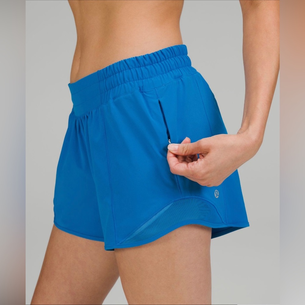 Poolside 4” low rise lululemon shorts size 2